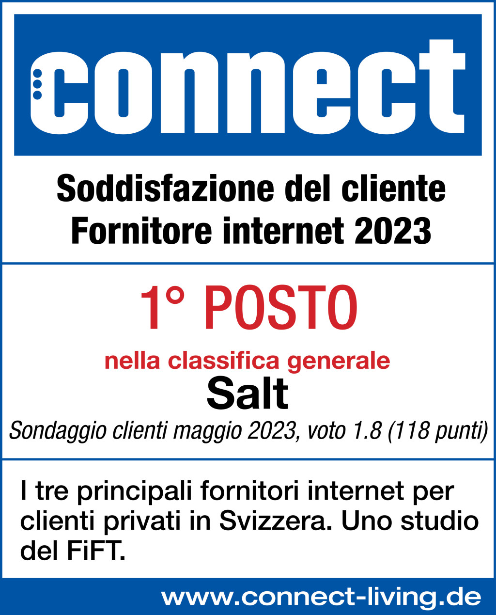 Salt internet connexion